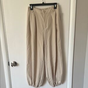 Anthropologie Maeve Parachute Jogger Pleated Pants